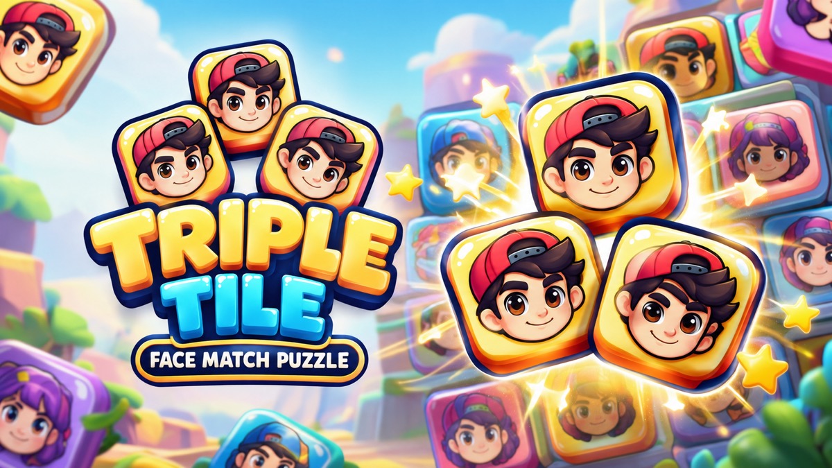 Triple Tiles: Face Match Puzzle